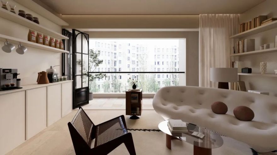 无向空间设计|小三室爆改浪漫单身公寓-29