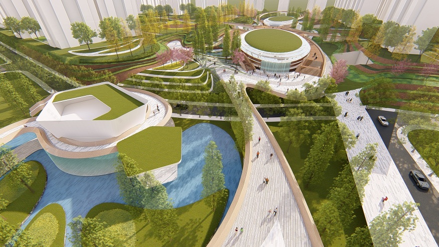 无锡万科TOD上盖森林公园-23