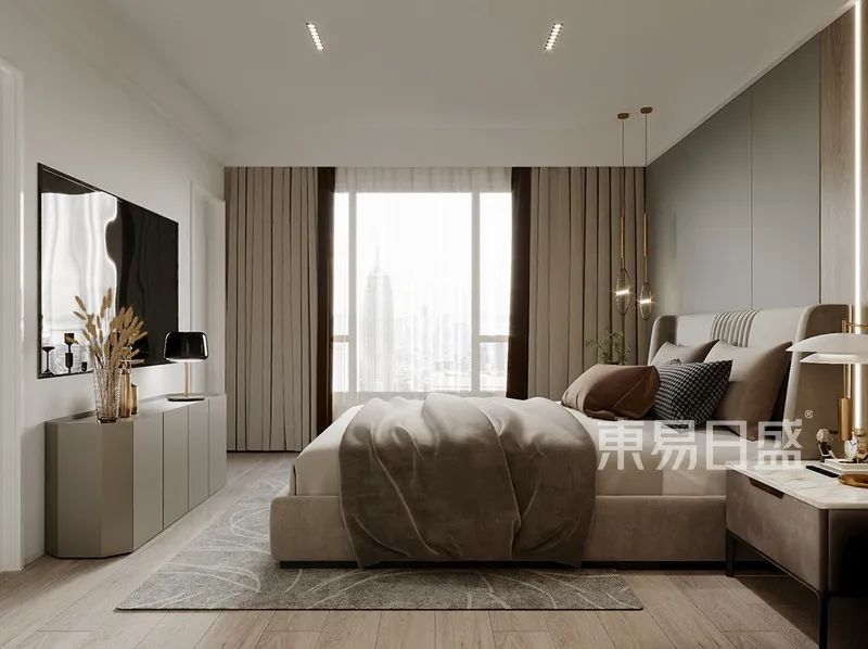 220㎡现代私宅设计，与光同辰，流动、交互的生活空间-74