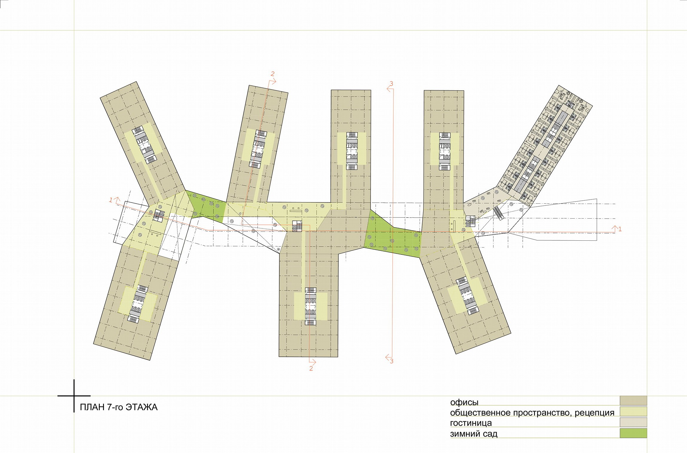 莫斯科办公建筑“Fili·2”-10