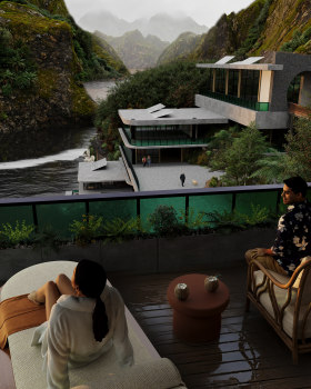 The Fiordland Ascent - Conceptual Eco