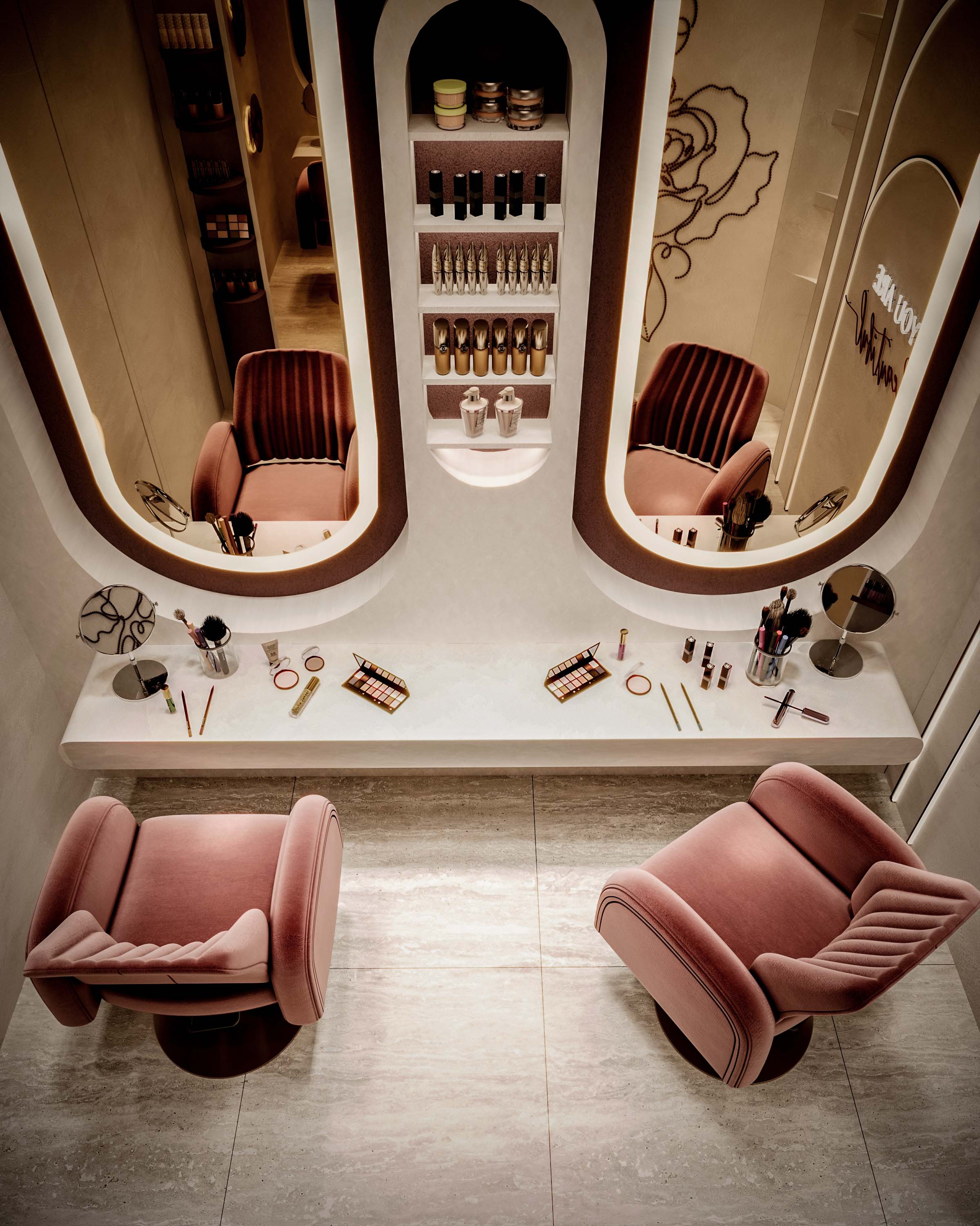 化妆间丨摩洛哥马拉喀什丨Kareem Khaled Designs-6