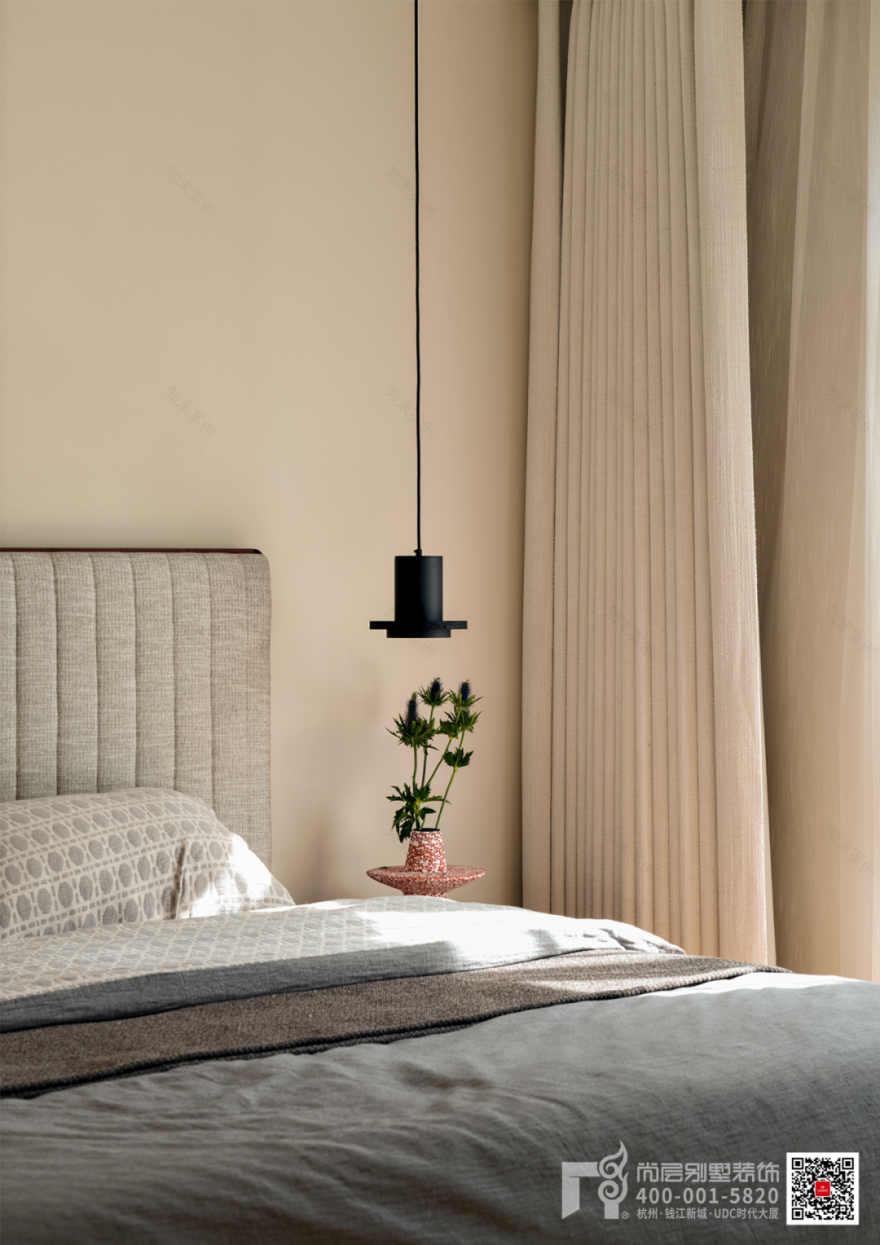 500㎡富春壹号院·木影流光·自然叙事的现代“剪影”别墅丨杭州尚层装饰-56