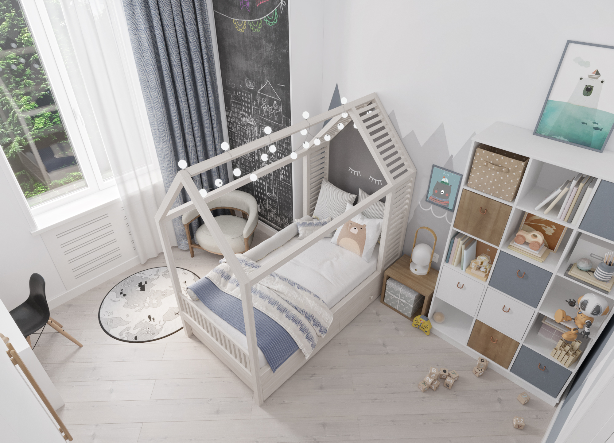 Design of an apartment 240m2 Greenwich.Tashkent.-23