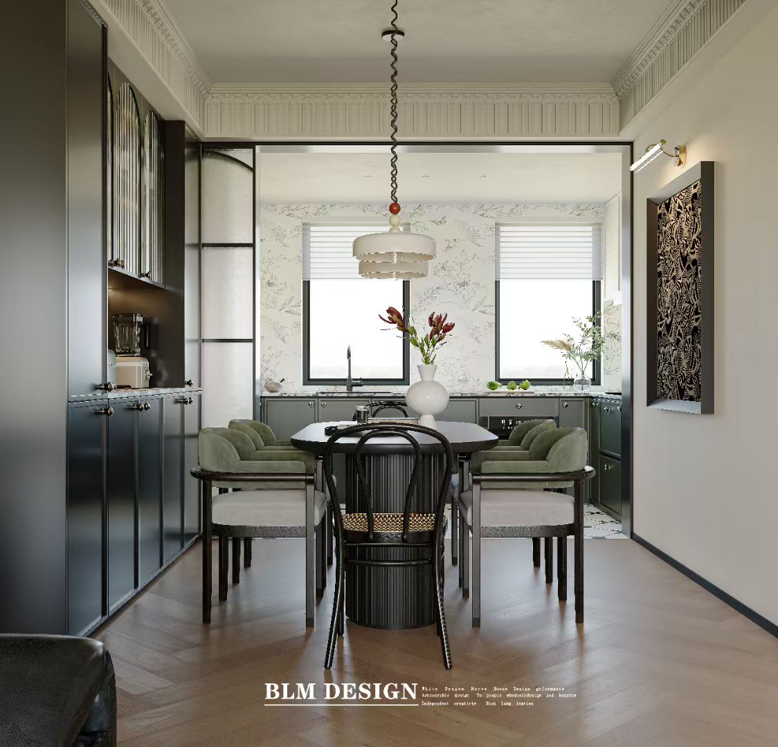 法式  白龙马效果图设计制作-8