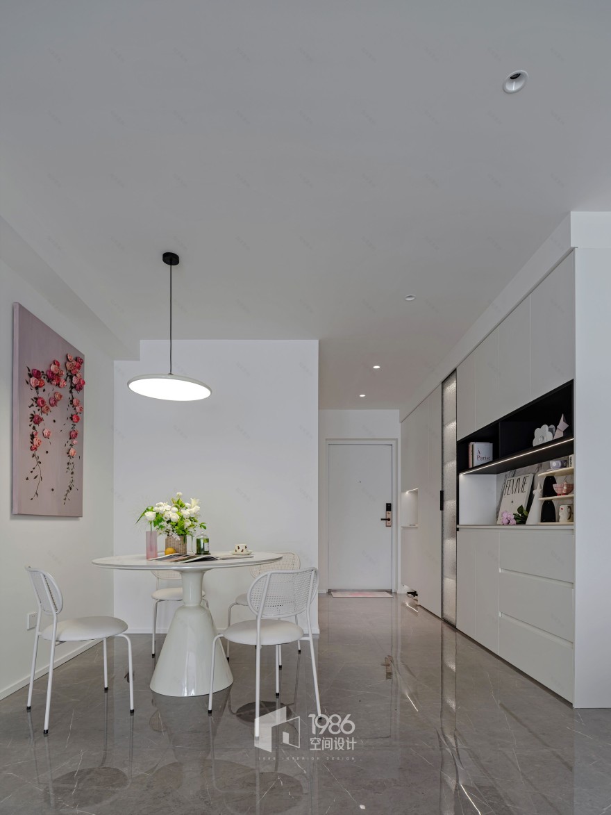 113㎡简约混搭风,一朵正在盛开的奶油玫瑰花丨中国长沙丨黄媛-30