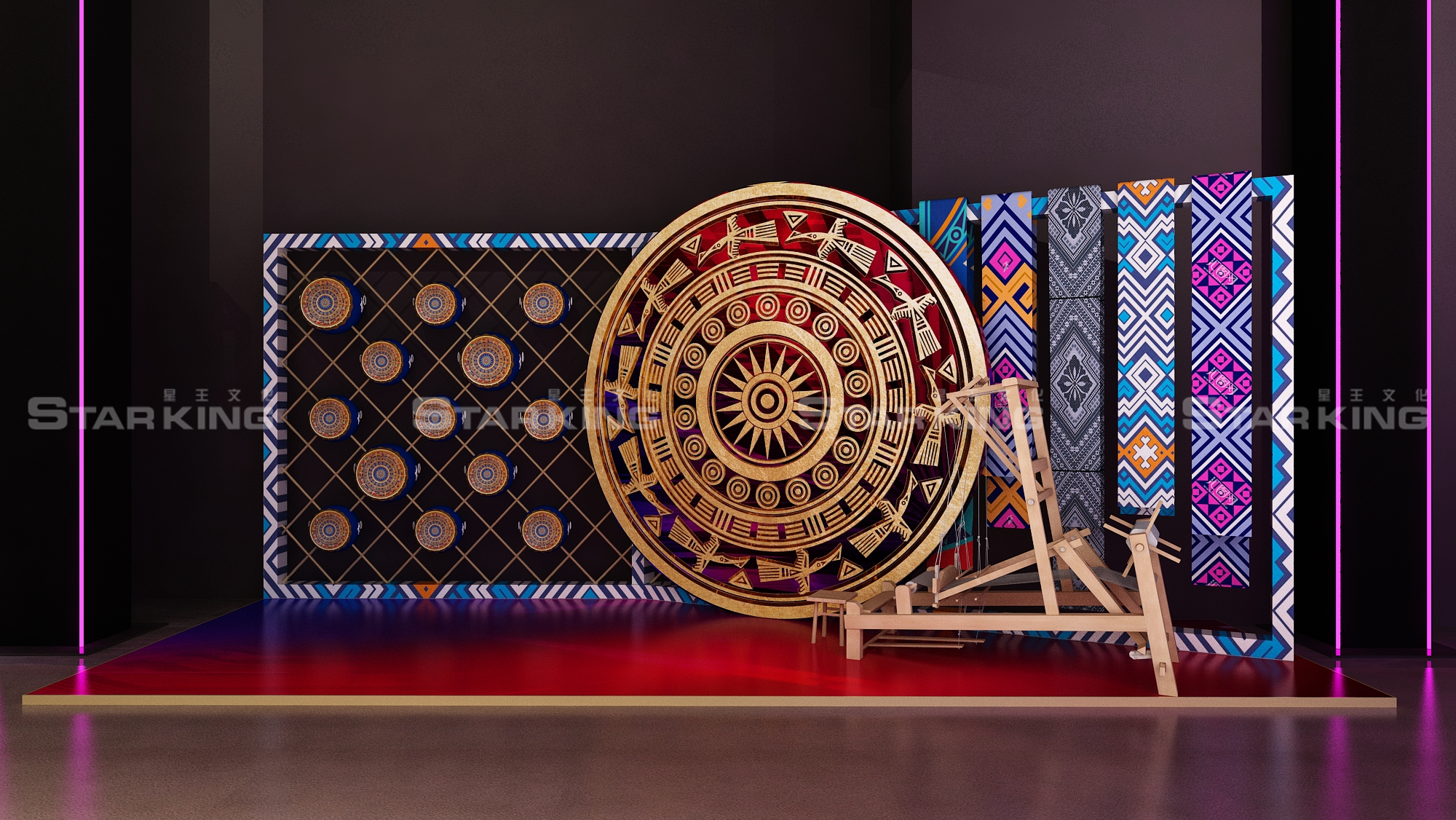 广西文化招商发布会【舞美设计，外场布置】-27