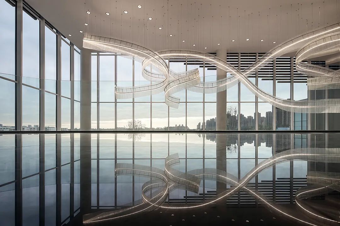 银川中梁印营销中心 | 宇宙星辰下的刚柔并济空间-34