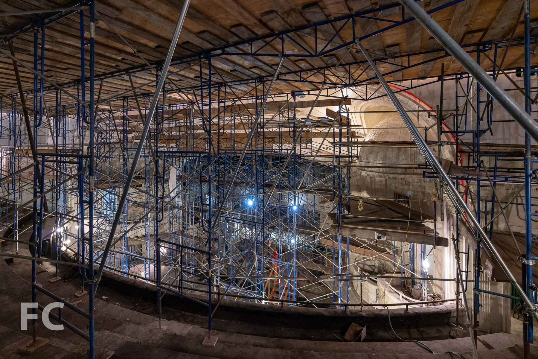 Construction Tour: Times Square Theater — FIELD CONDITION-3