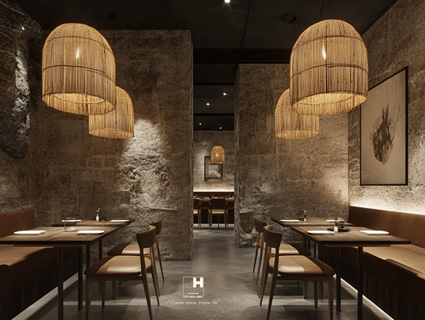 The Rustic Elegance 餐厅丨越南丨Team Vo Huu Linh Architects-11