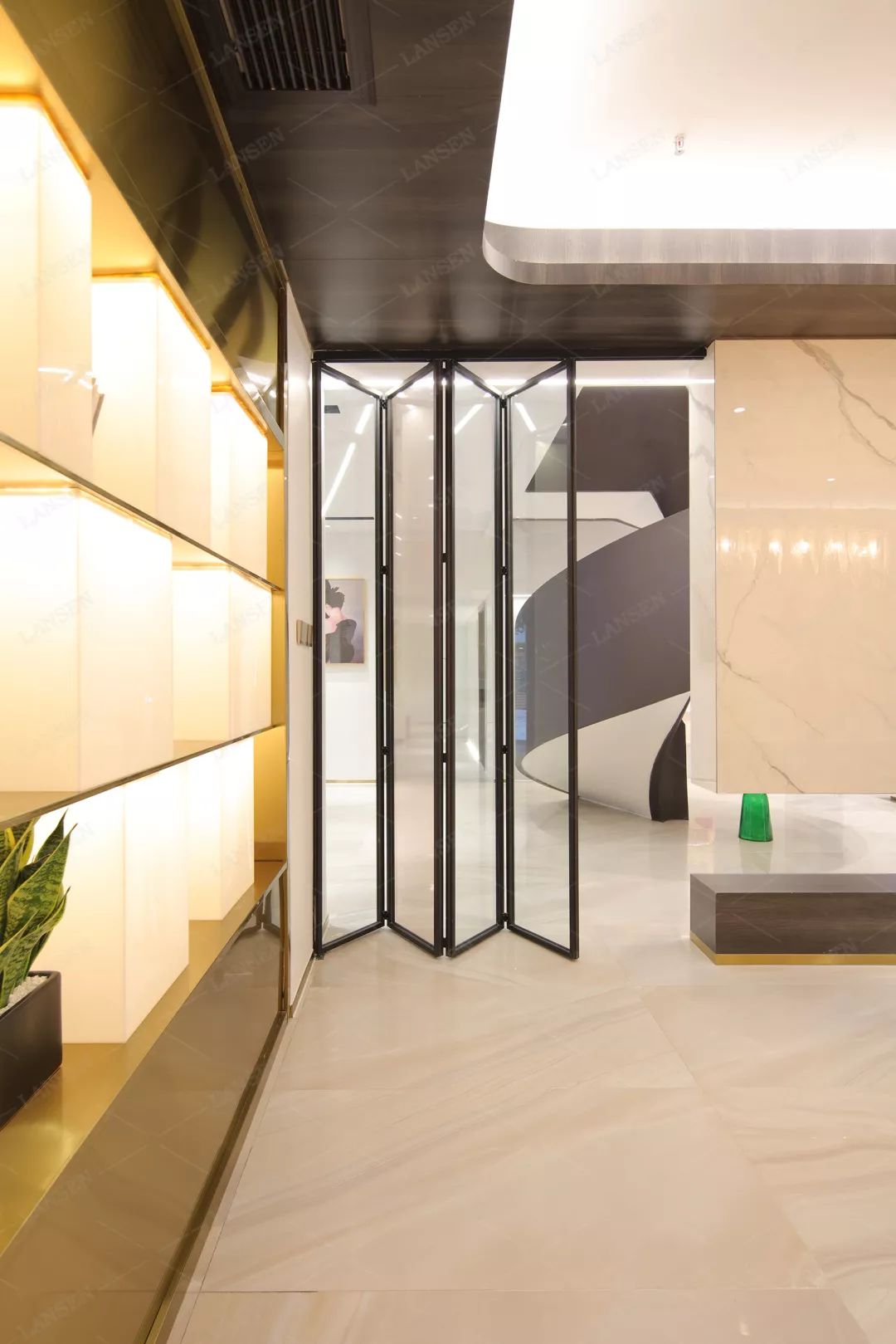 高端皮肤管理服务中心设计案例丨朗生-43