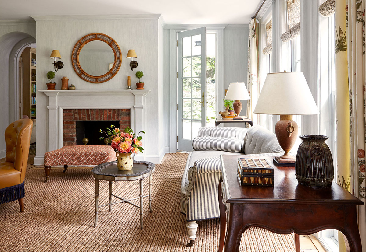 温馨的美国传统长岛小屋-1