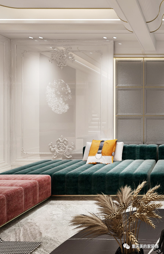 珠江城爱丽舍 300㎡法式轻奢雅居,演绎精致华丽生活-37