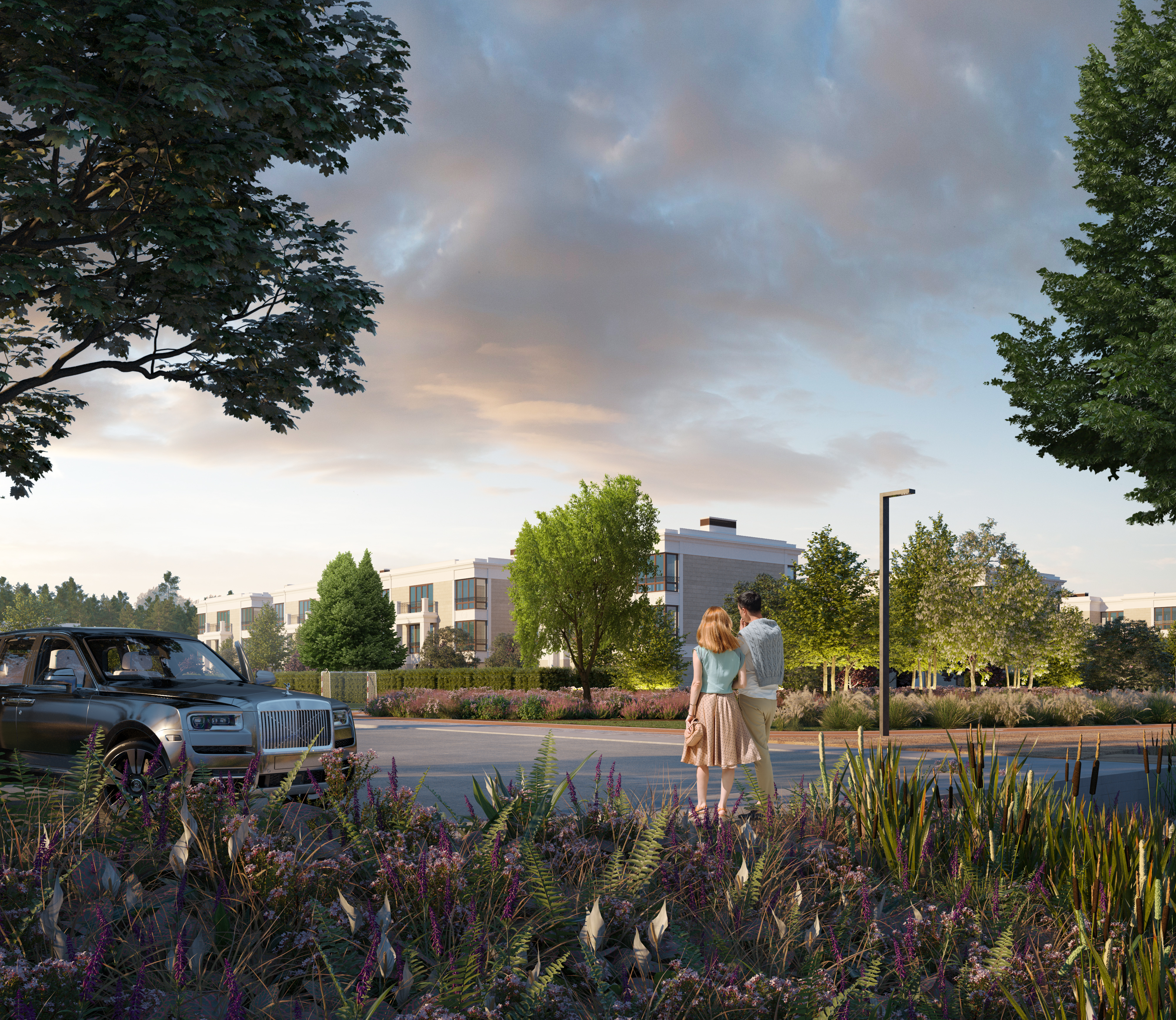 cottage village by the river - CGI-5