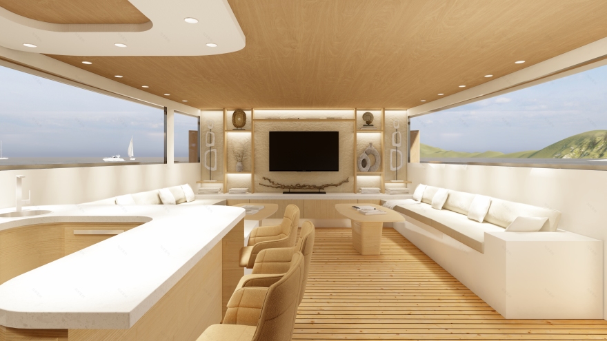 Luxury Yacht Design and Visualization-11