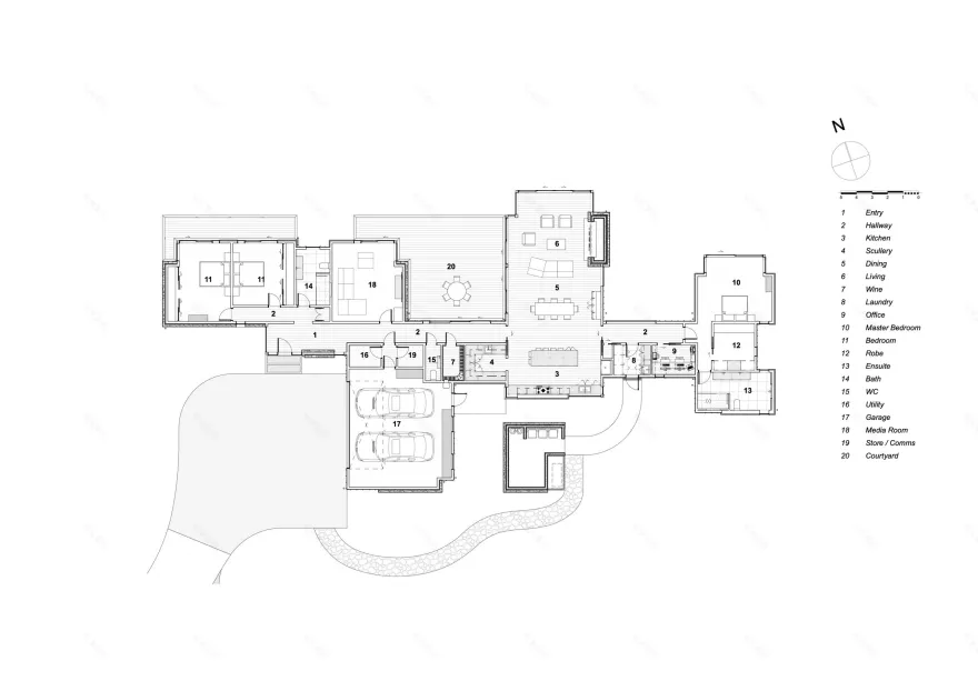 新西兰 Hillend Station House丨Condon Scott Architects Ltd-17