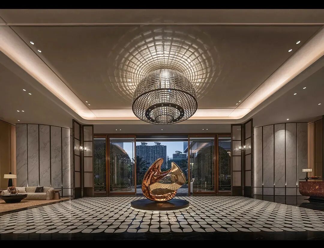 首发  重塑当代居住美学一锦上万象府会所丨AVAD设计-1