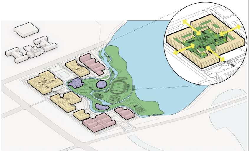 冰川湿地间的绿意回响——喀什大学东城校区南扩校区项目-13
