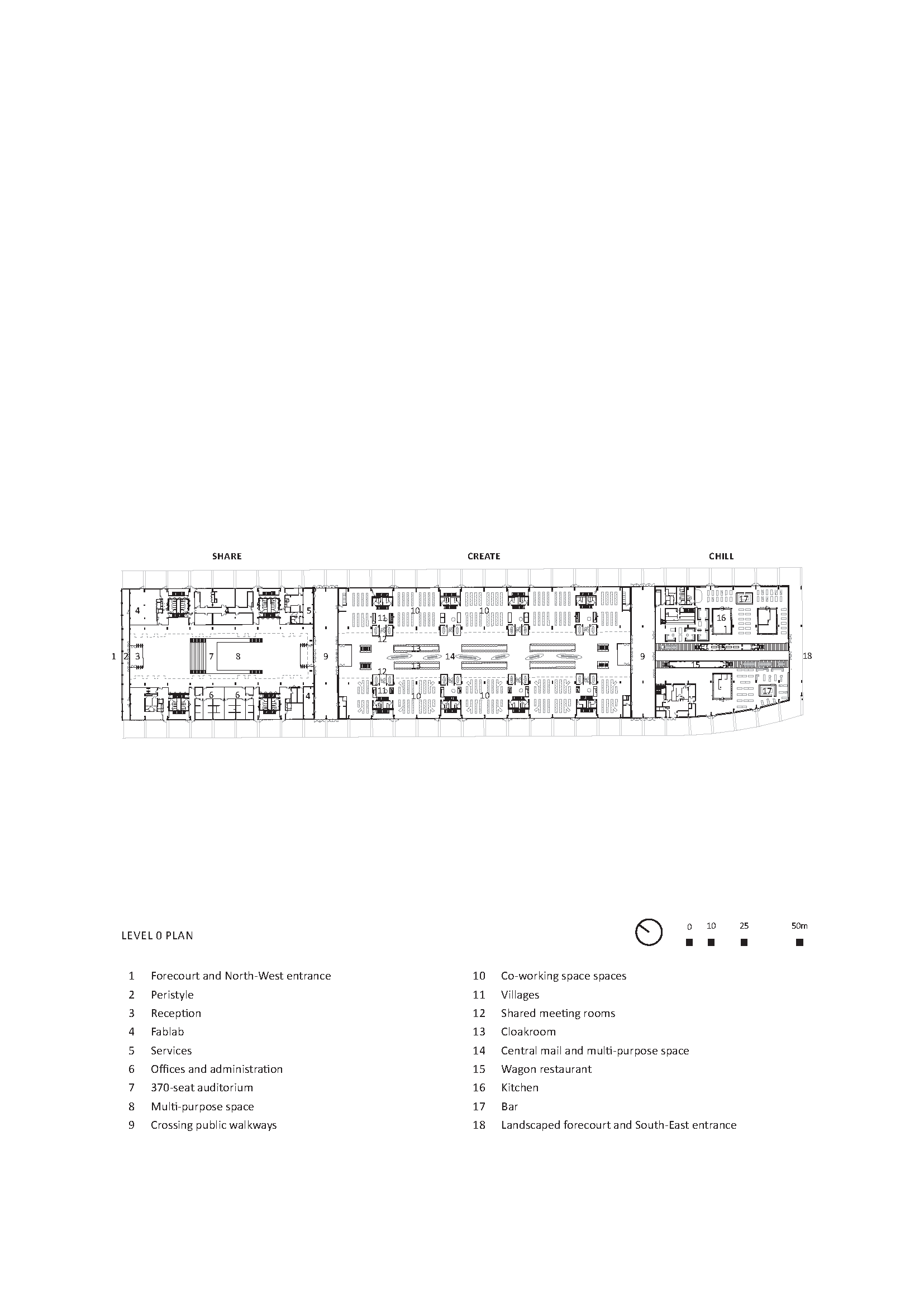 巴黎复古仓库变身创新孵化器—— Station F 办公空间设计-68