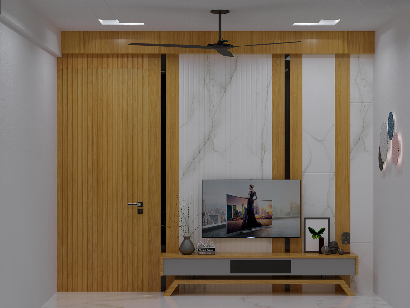 Anastasiya Gushchina丨平层丨FLAT INTERIOR ( ROYAL HOMES )-6