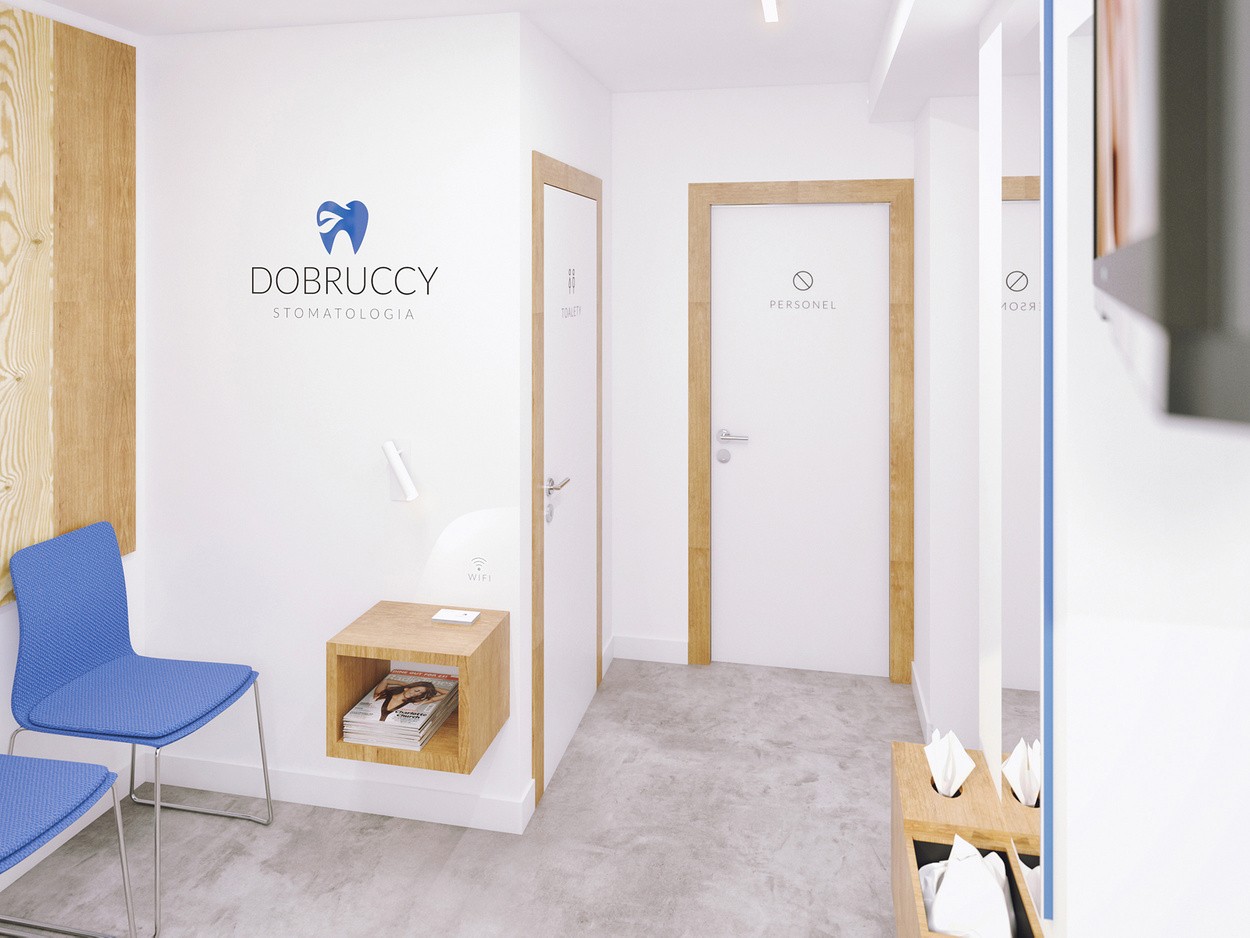波兰Dobruccy私人牙科工作室  Marmur Studio-0