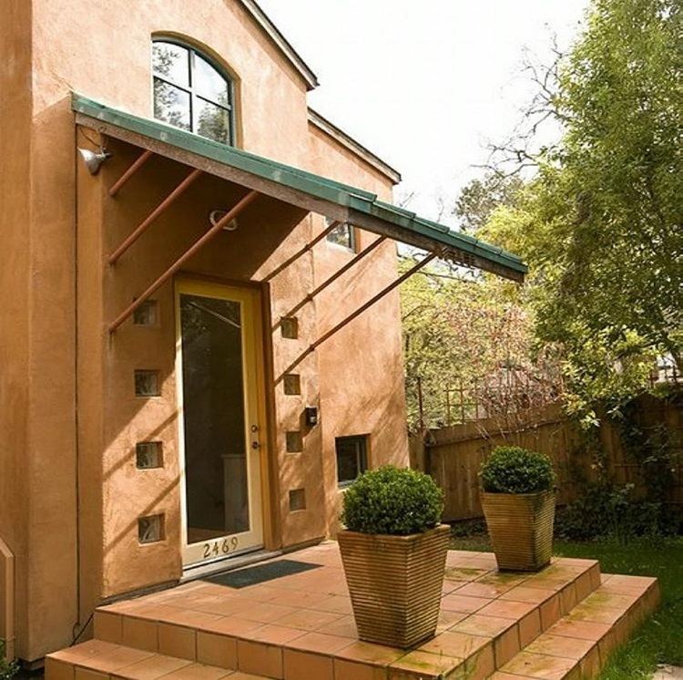 各类风格的门廊 阳台设计项目-84