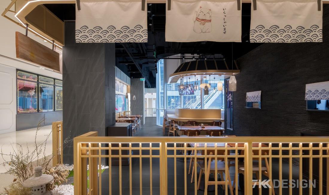 《小西涉》日式料理店 | 现代与传统交融的半开放式设计-9