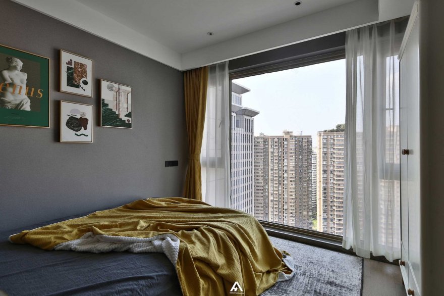 140㎡沉稳灰色系家居 阿鹤设计-30