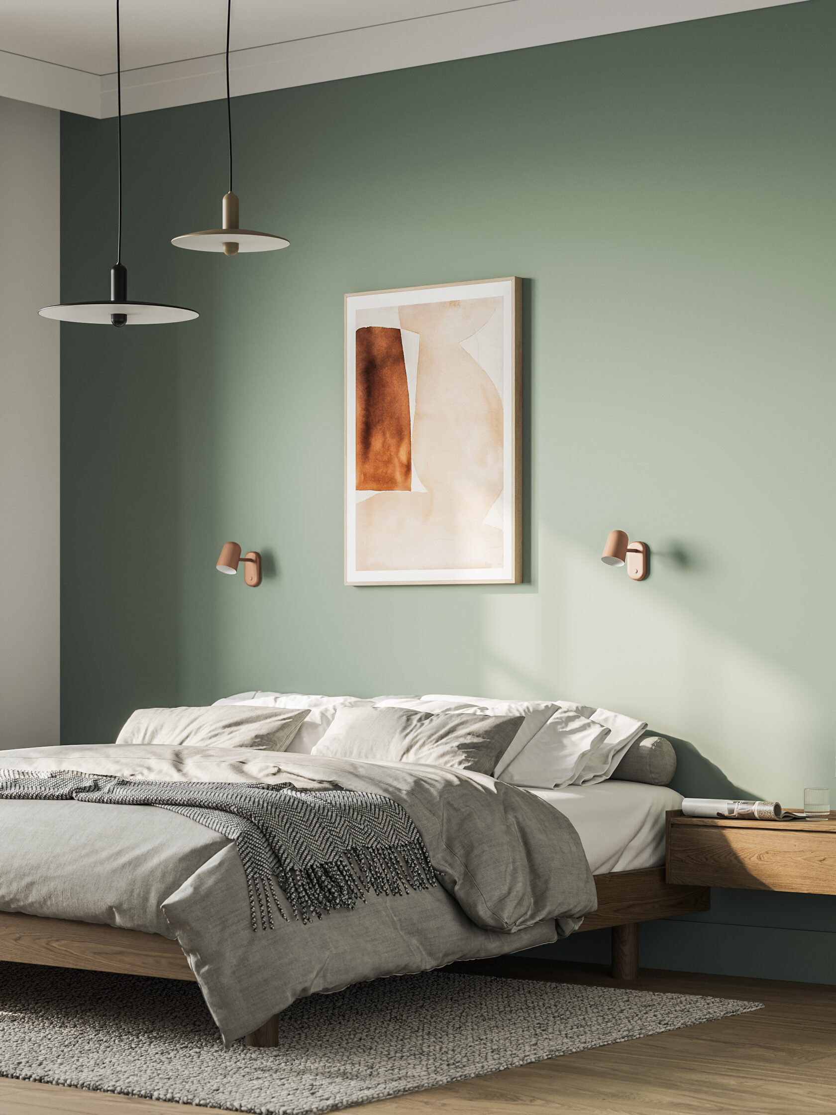 清爽原木风公寓设计 简洁的雅致！-11