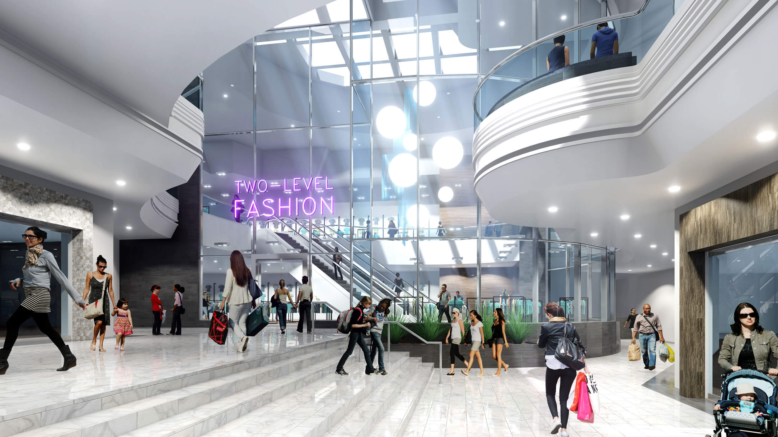 旧金山湾区百万平方英尺购物中心设计-11