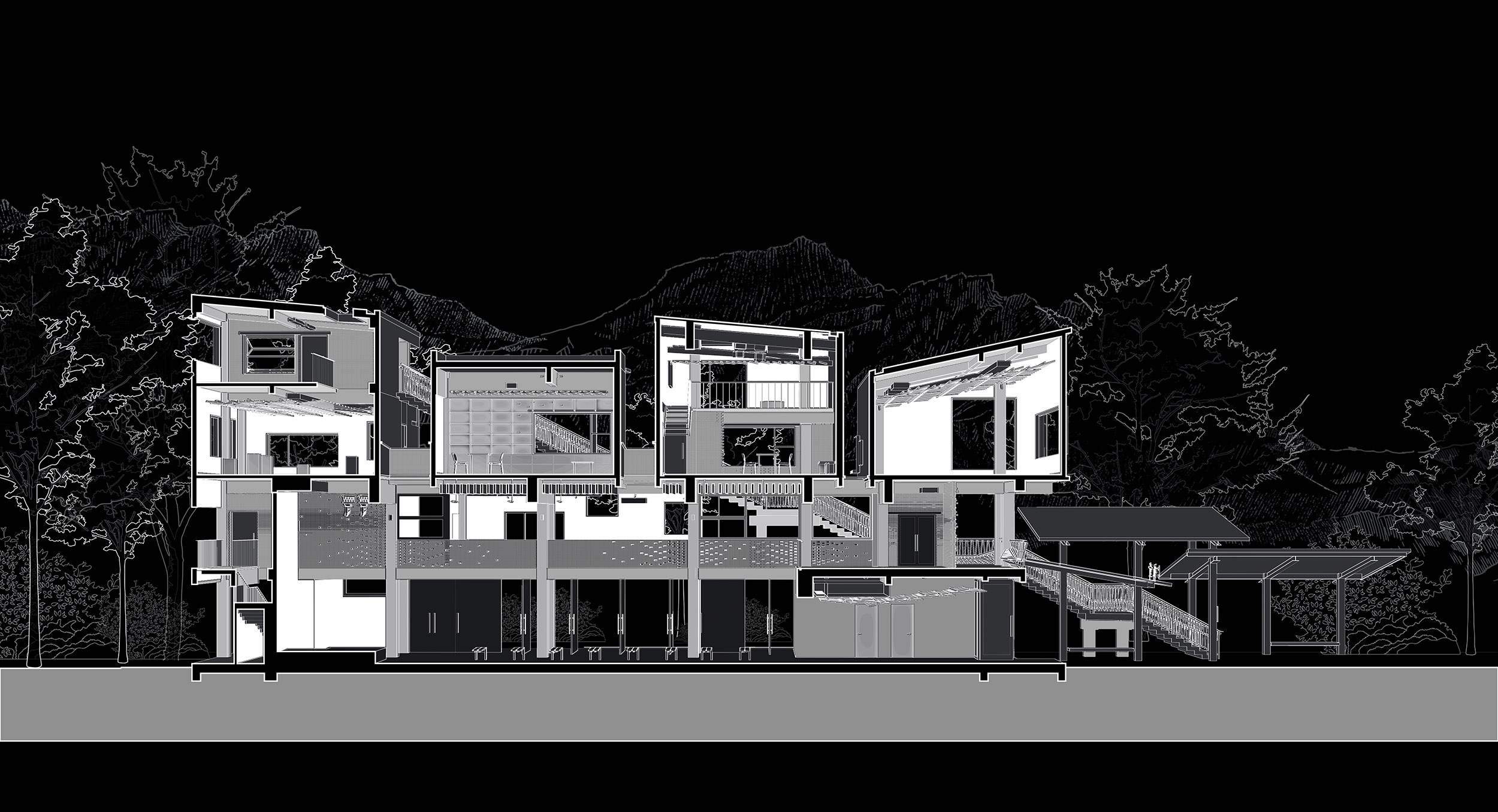 青山文化礼堂丨中国杭州丨MOMENTUM建筑设计事务所-101