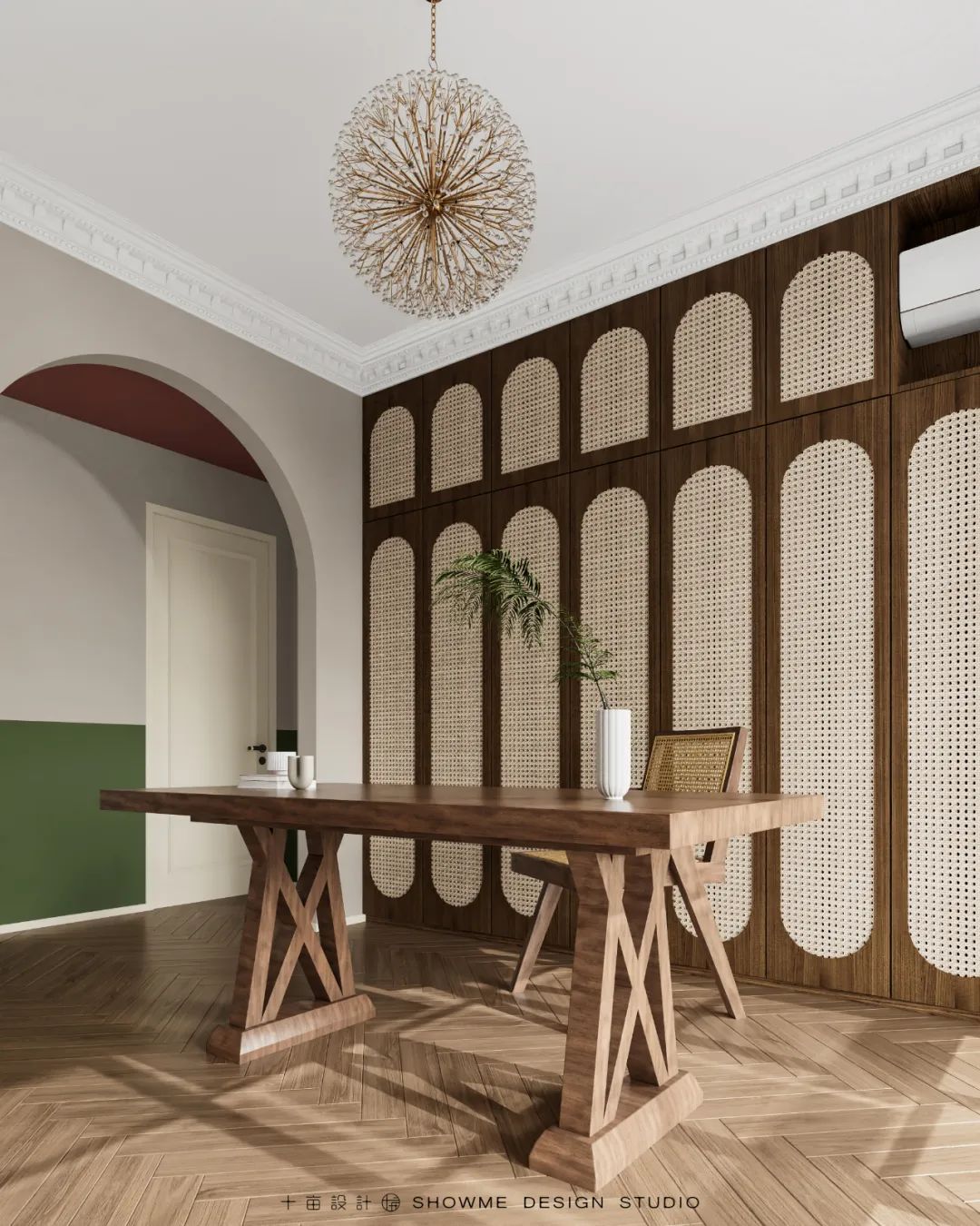 复古南法风 · 十亩新作 116㎡的空间魔术丨中国内江丨内江十亩设计-38