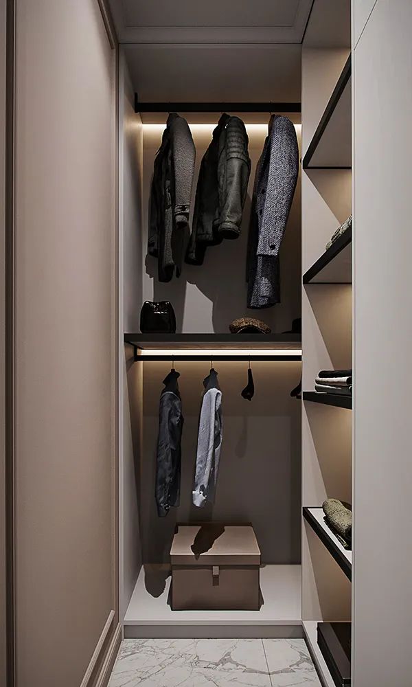 98㎡简奢家庭空间设计丨Alexander Bocharov-50