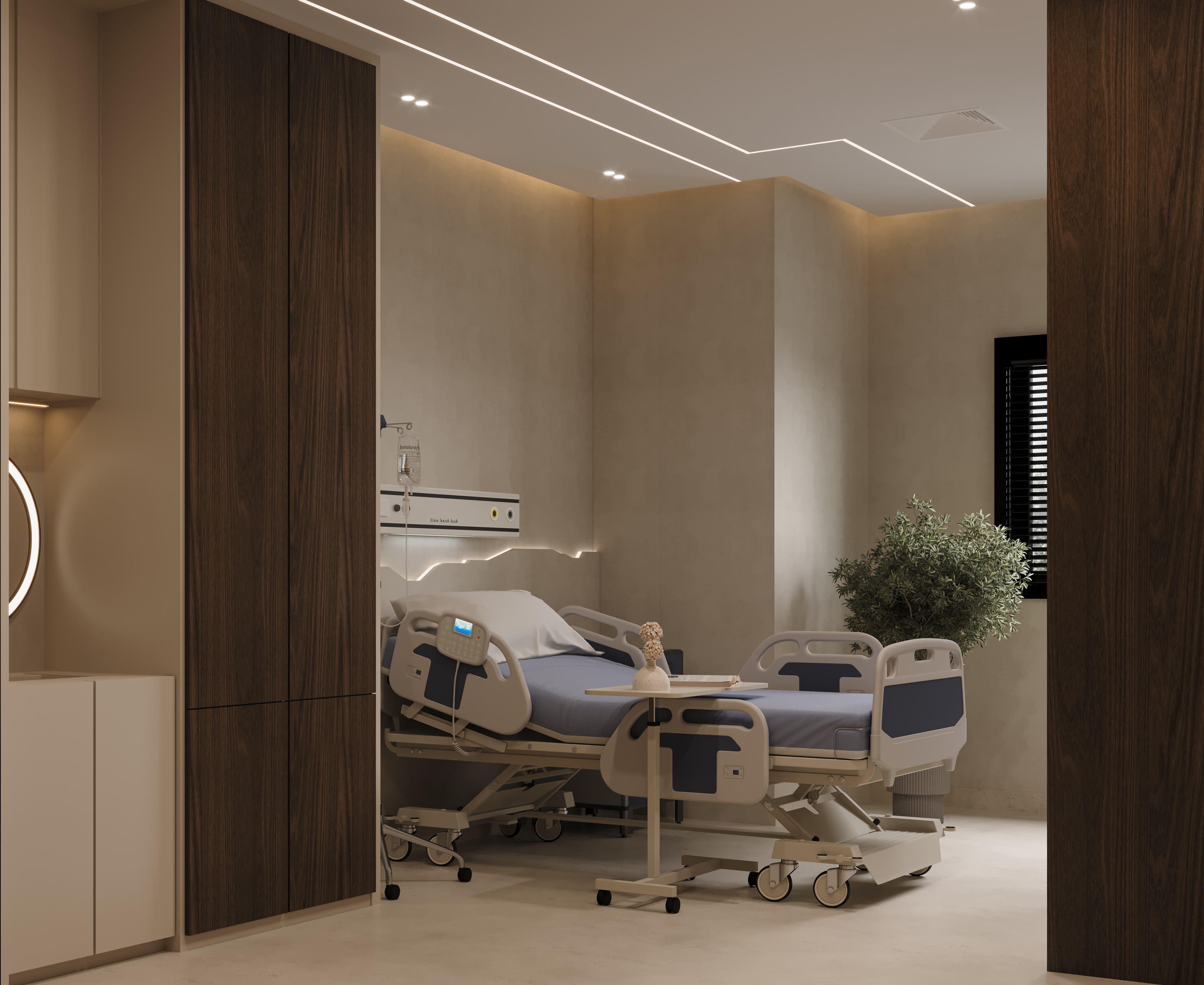 医院隔离室丨巴林丨Frameless Design Studio-6