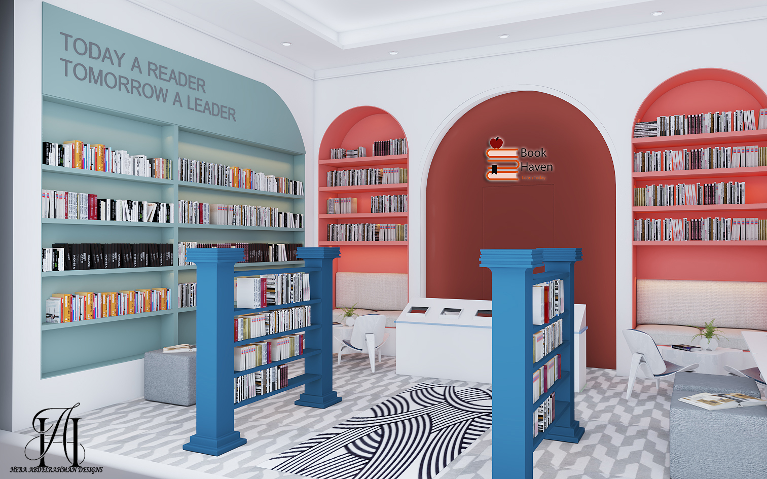 埃及书店室内设计-2