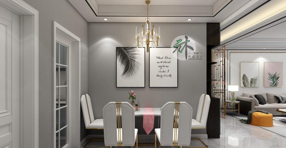 
90㎡两居室，现代简约轻奢 -5