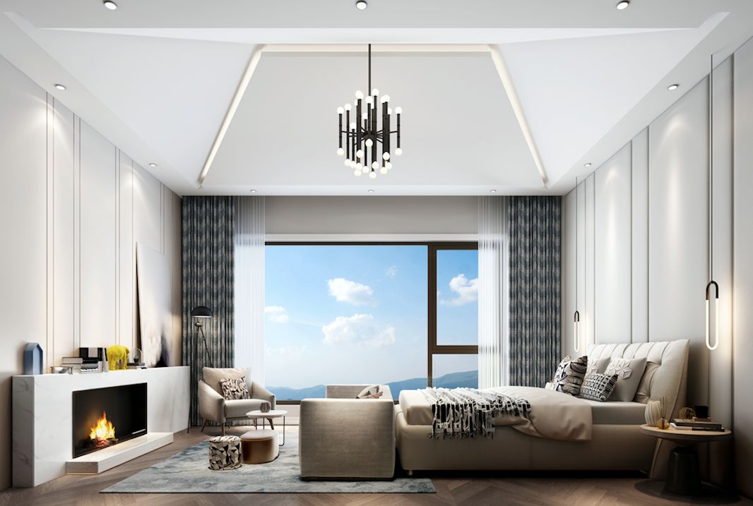 鲁能格拉斯小镇独栋别墅改造,增设采光井秒增 340㎡居室面积!-34