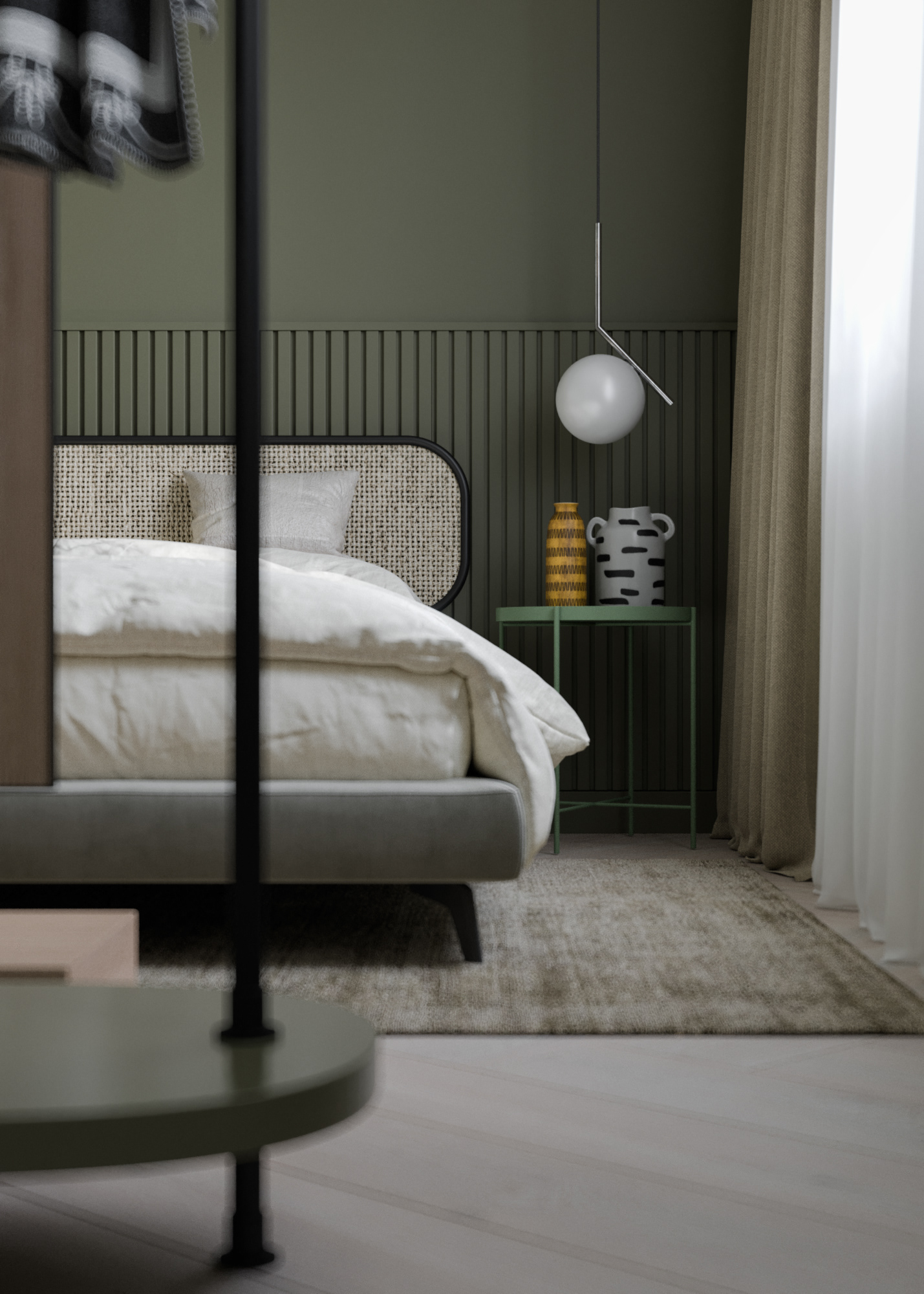 Guryevskaya Sloboda 村 1 号别墅室内设计丨Sergey Kachalov-22