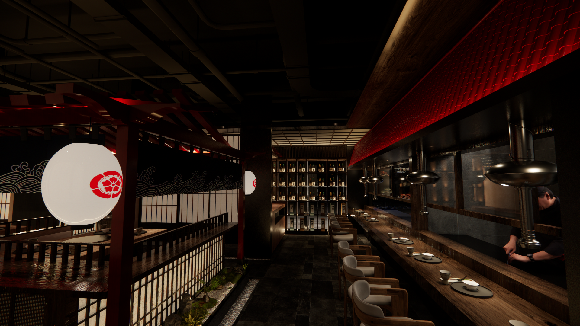 町木木烧肉酒场（西溪天堂店）丨muz设计-15