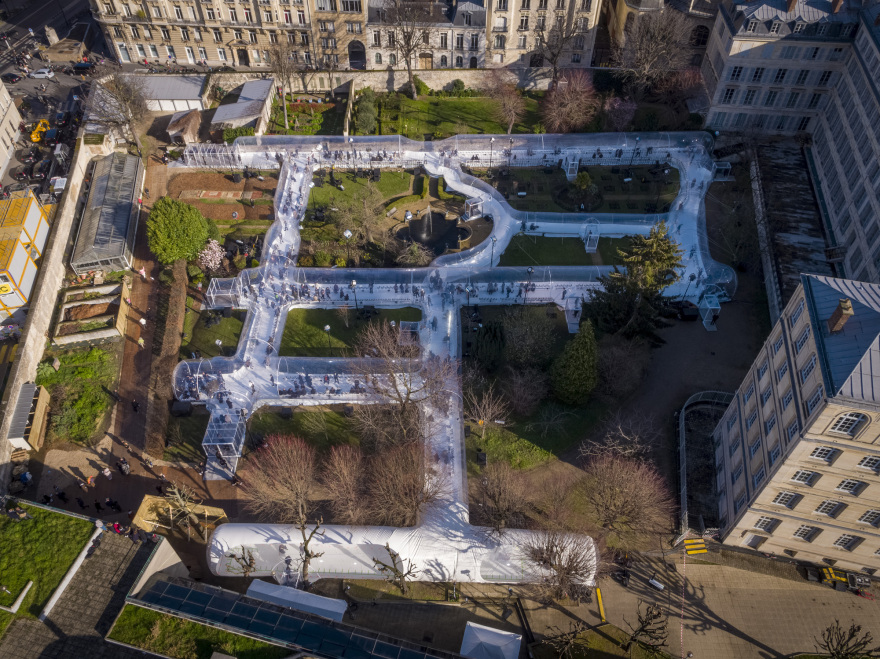 法国巴黎透明管道艺术装置丨Dosis-29