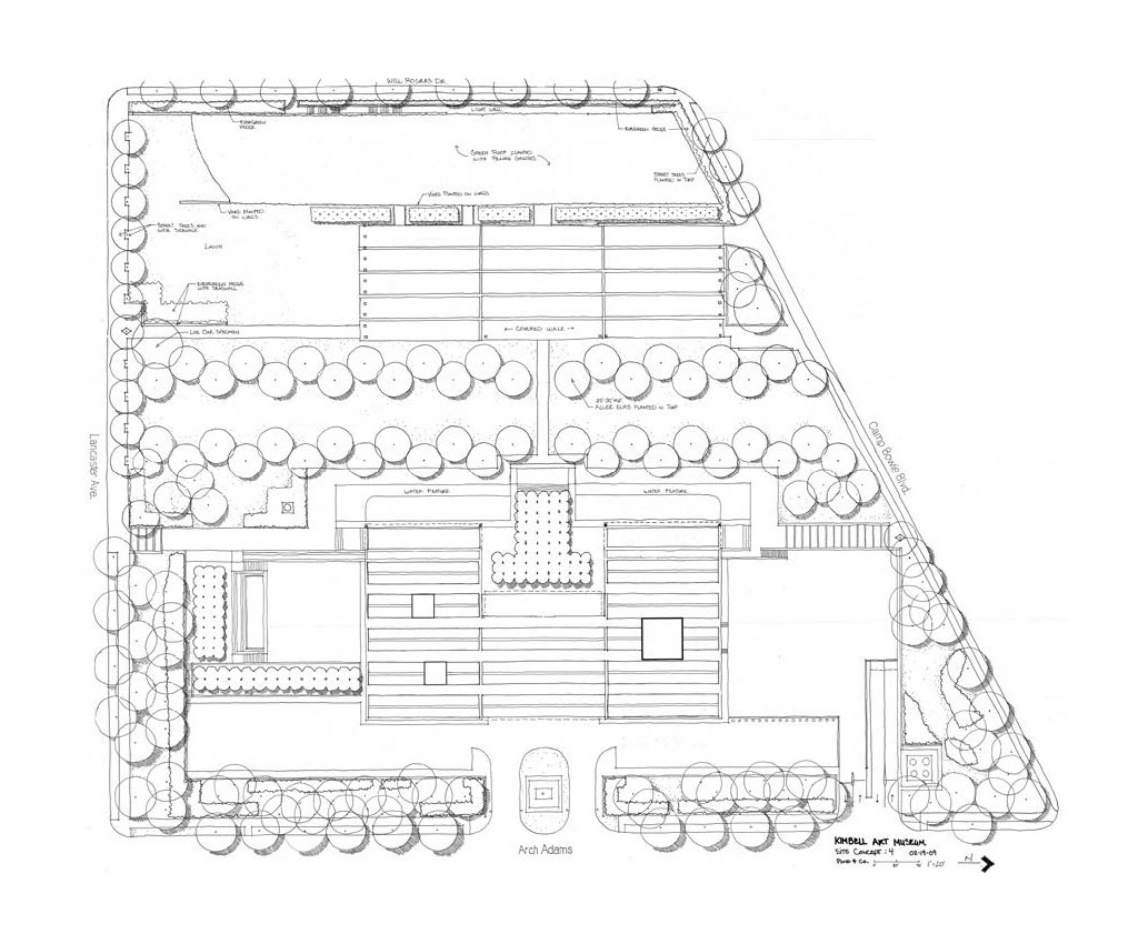 Kimbell Art Museum（金贝尔艺术博物馆）丨美国丨Louis Kahn（路易斯·康）-53