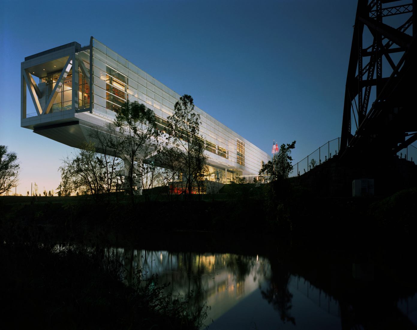 克林顿总统中心新扩建项目丨美国小石城丨Studio Gang（与Polk Stanley Wilcox合作）-12