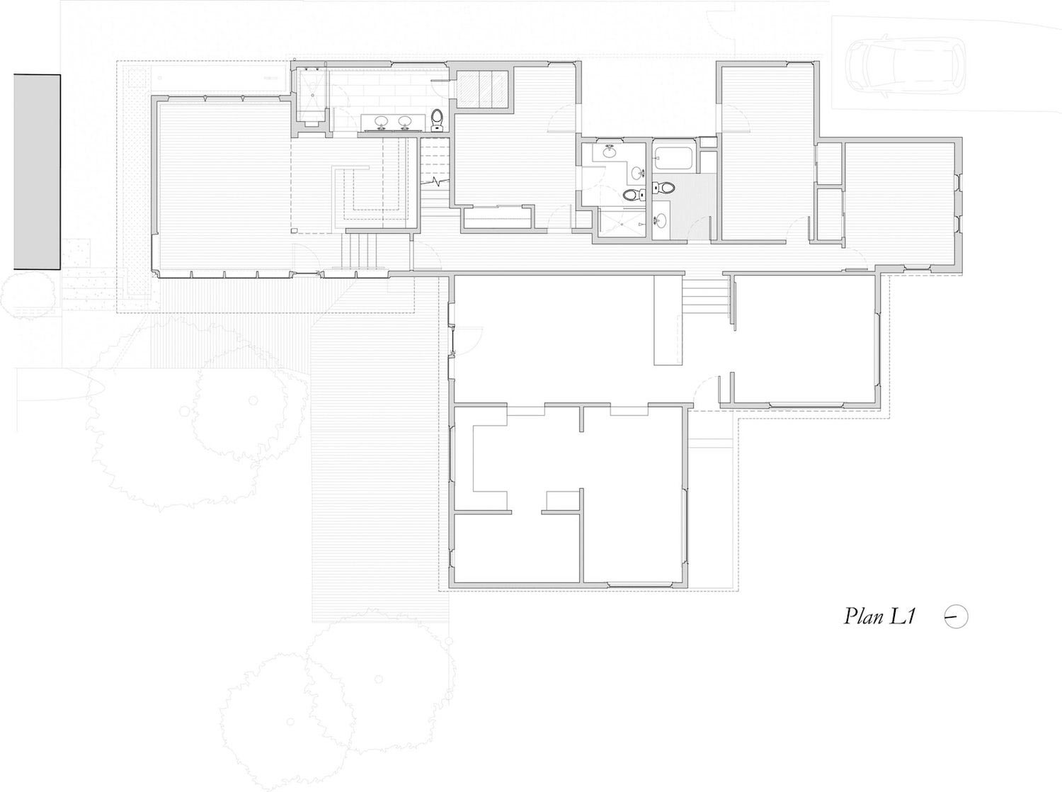 The renovation and expansion of an existing split leve house sited on a beautifully wooded property   Page 2 of 2   CAANdesign  Architecture and home design blog-4
