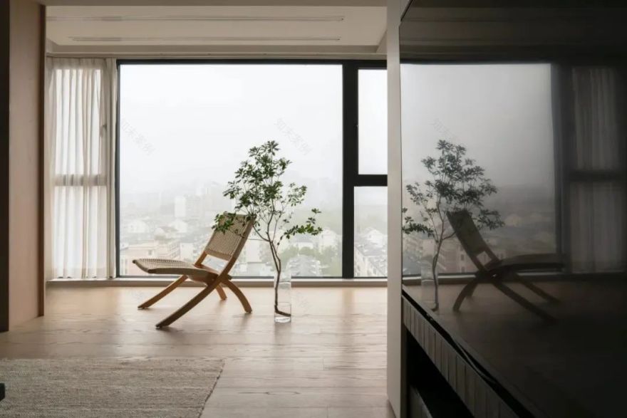 私宅设计|现代侘寂,家的宁静与疗愈-16