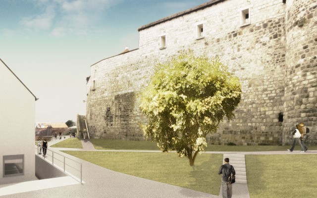 慕尼黑城堡山公共开放空间建筑项目丨德国-7