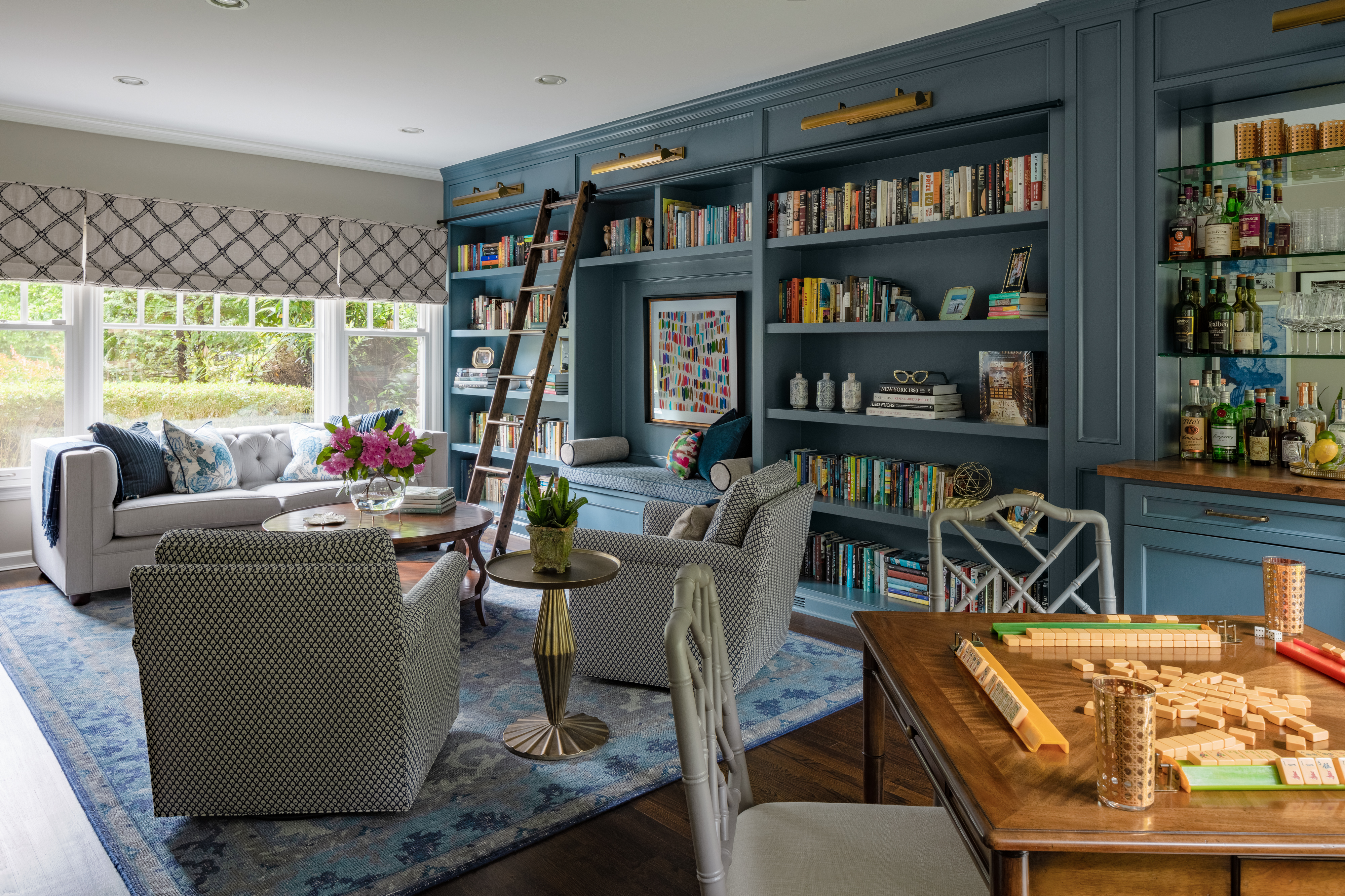 JV Design Style家庭活动室改造丨美国查尔斯顿丨Jennifer Vreeland-7