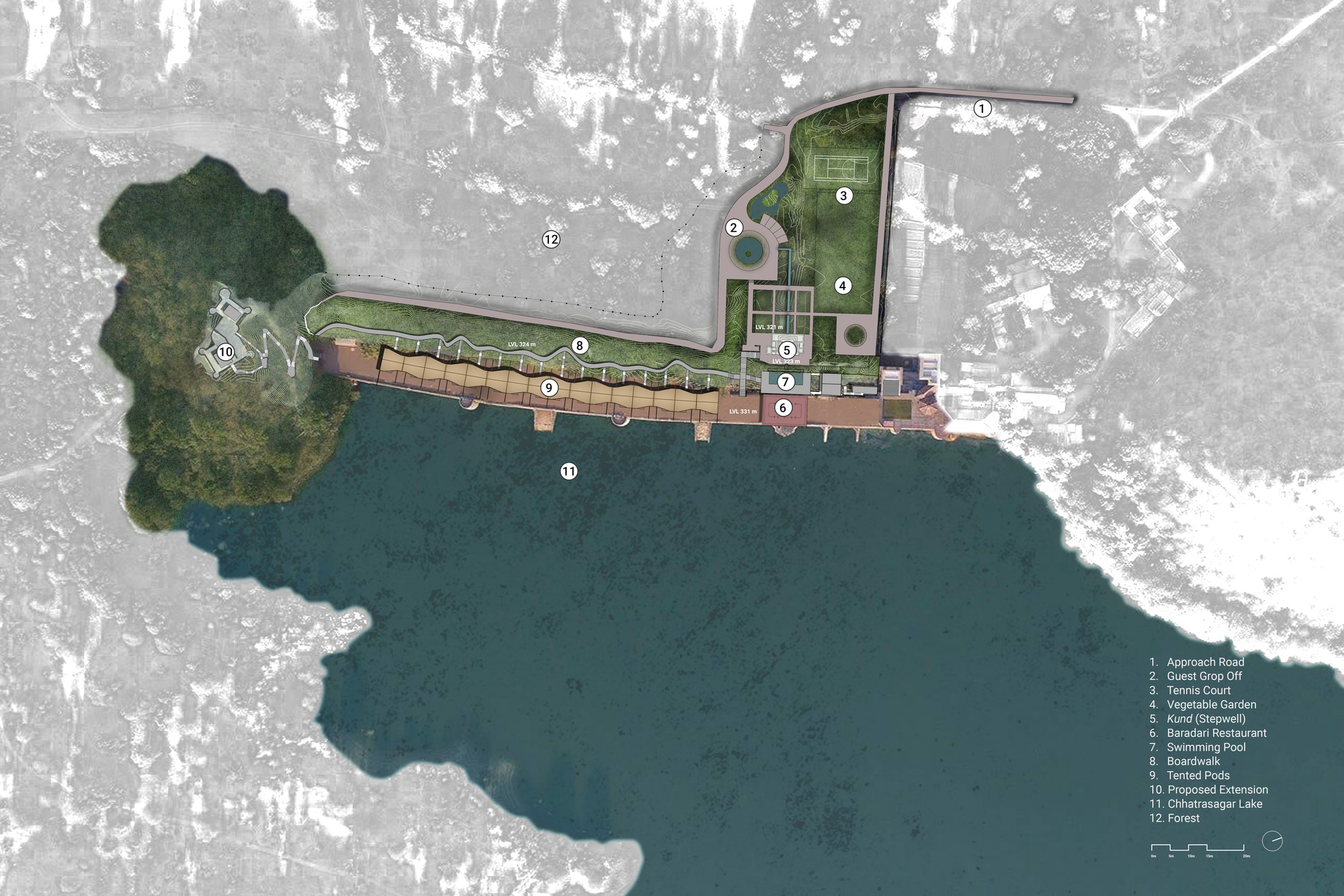 RAAS Chhatrasagar 酒店丨印度丨Studio Lotus-61