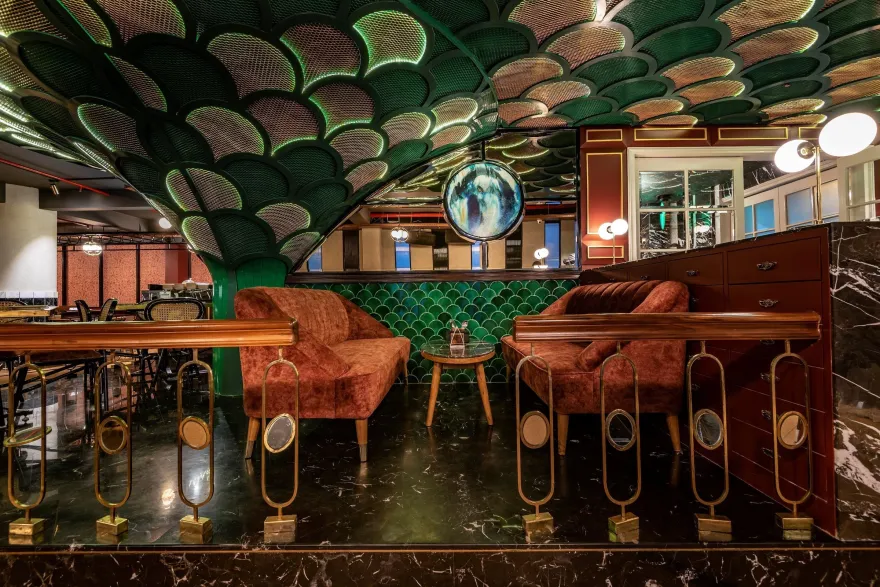 彩绘盛宴 · 印度东德里“Pikkle”餐厅-12