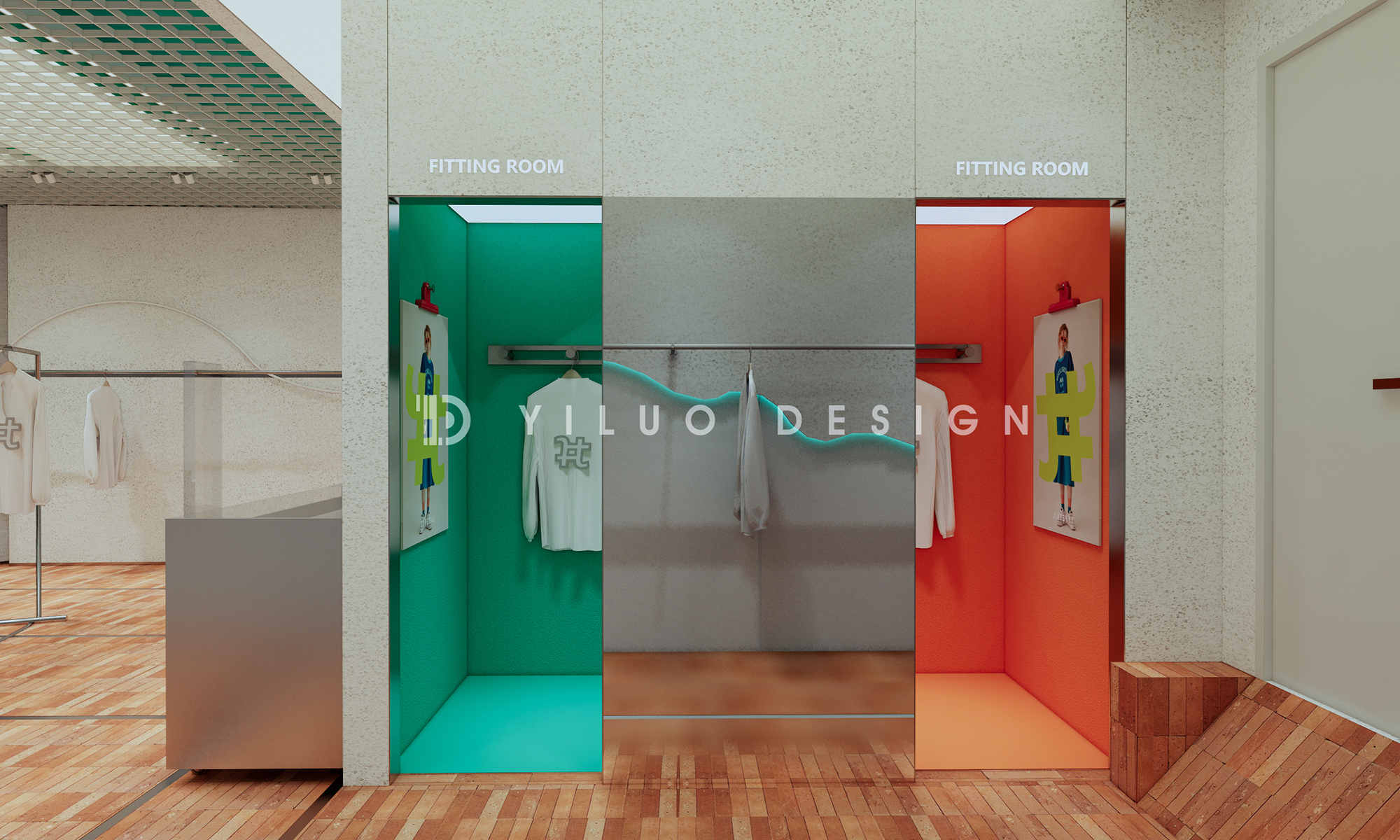 杭州 TYPETAIL 服装店铺空间设计丨中国杭州丨YILUO DESIGN STUDIO-22