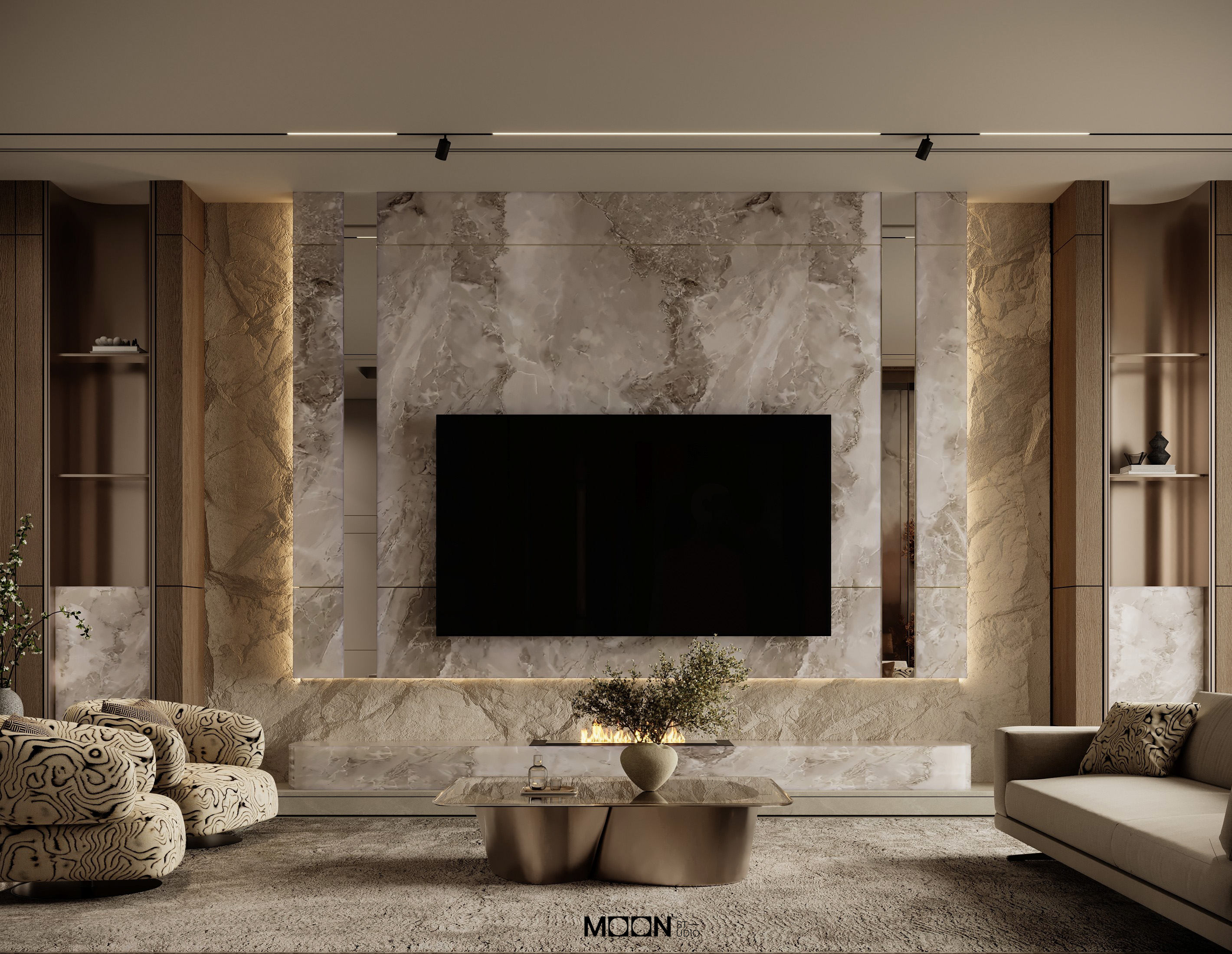 living room and dining design-1